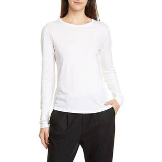 Vince Essentials cotton-jersey T-shirt - white - L