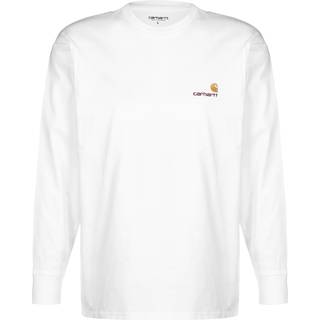 Carhartt WIP American Script Long Sleeve T-Shirt White