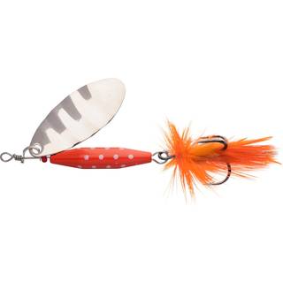 Abu Garcia - Reflex Red Spinner Sølv Ribejagtogfikseri.dk