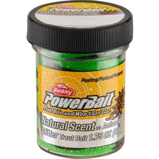 Berkley Anissed Glitter Powerbaiet Black/Spring Green