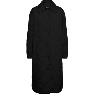 Ambere Merson Long Coat - Sort - Dame - S - Vero Moda