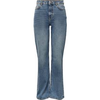 Pieces dame jeans PCHOLLY - Medium blue denim - 25 / Længde 32