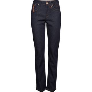 Pulz Jeans PZKAROLINA HW Jeans Straight - Sort - Str 31/32 - Damer