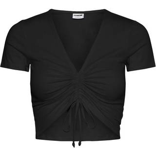 Noisy May dame bluse NMJUDITH - Black Sunflower - XL