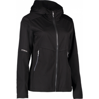 ID 0837 Softshell jakke letvægt dame Sort XS