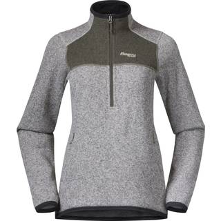 Bergans Women's Kamphaug Knitted Half Zip Orion Blue, XS