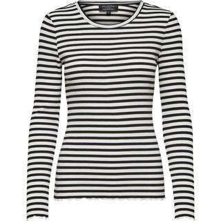 Fanna Langærmet T-shirt, Sort, L