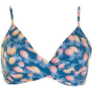 Missya Aaliyah Bikini Top - Blue Pattern - 38