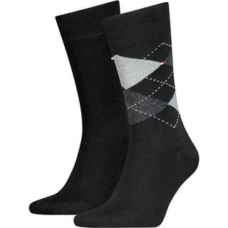 Tommy Hilfiger Herren Socken grau Baumwolle & Mix unifarben