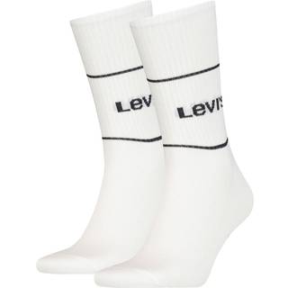 Levis 2-pak Organic Cotton Sock - Black - Str 43/46