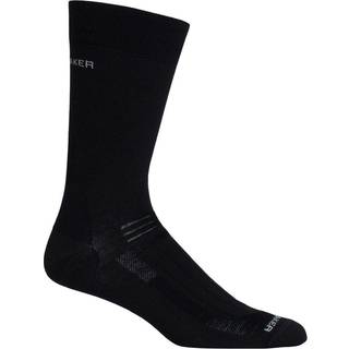 Icebreaker Women's Hike Ultra Light Liner Crew Black, L