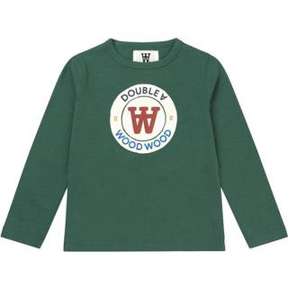 Wood Wood Bluse Kim Crest Sea Green