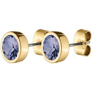 DYRBERG/KERN NOBLE ØRERING 361009 (Gold, Purple, ONESIZE)