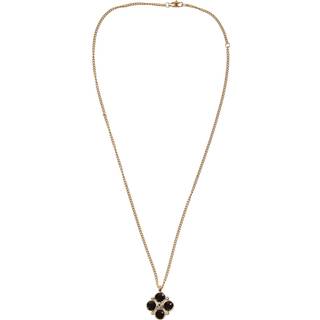 DYRBERG/KERN MAUDE HALSKÆDE 354055 (Gold, Black, ONESIZE)