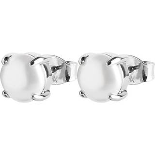 DYRBERG/KERN MITZI ØRERING 193172 (Silver, White, ONESIZE)