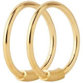 Maria Black Basic Hoop 8 earring Gold- 1 pcs