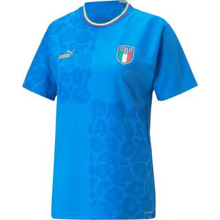 Puma Italy Home Shirt Liberty Women's EURO 2022 Authentic Women, XS, Blå