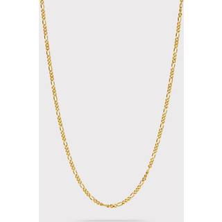 IX Studios Figaro Halskæde 22 kt. Forgyldt Sølv DMMFG060GD50 - Unisex - 925 Sterling Silver
