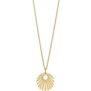 Nordahl Jewellery - SUN52 halskæde i forgyldt sølv (lille) **