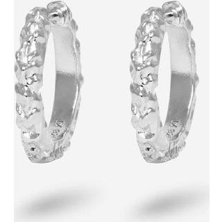 IX Mini Crunchy Edge Earring Silver