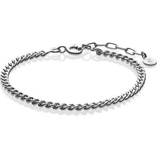 BECCA - Bracelet shiny rhodium pl. Silver