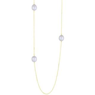 Nordahl Jewellery - BAROQUE52 halskæde i sølv m. perle