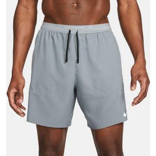 Nike Stride Dri-FIT-2-i-1-løbeshorts (18 cm) til mænd - grå - XXL