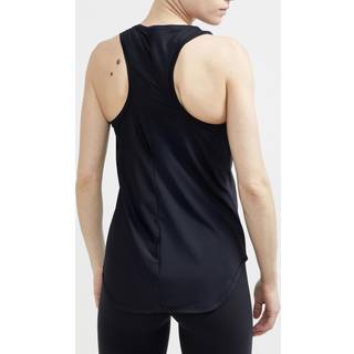 Craft Women's Core Charge Rib Singlet Black, XS