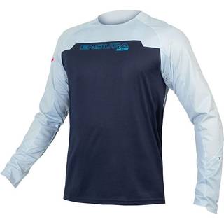 Endura MT500 Burner Langærmet Jersey Blå - Størrelse XX-Large