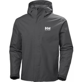 Helly hansen seven j regnjakke herre, grå