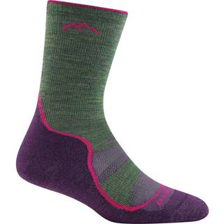Darn Tough Women's Light Hiker Micro Crew Light Cushion Moss, L (41-42.5)