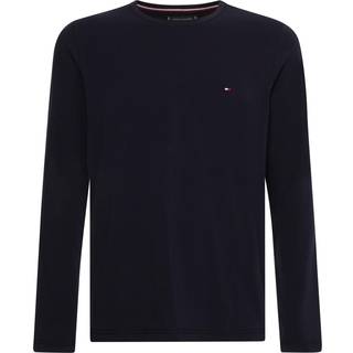 Tommy Hilfiger Herren Longsleeve blau Slim Fit