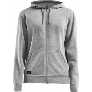 Craft - Community FZ Hoodie Kvinder - Grey Melange L