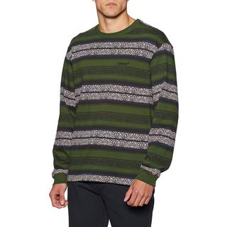 Red Tab Tee L/S M Simple Aztec Caliste Green (S)