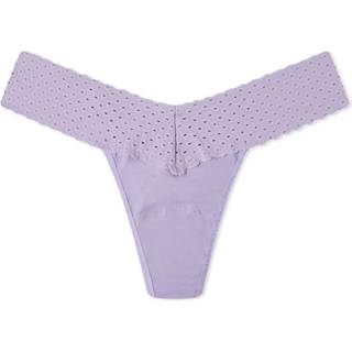 Hanky Panky 3-pak Low Rise Thong - Black - One Size