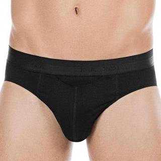 HOM Herren Slip blau Baumwolle & Mix unifarben