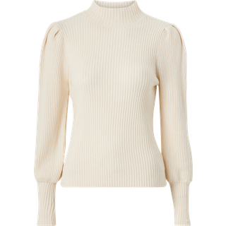 ONLY Onlkatia Highneck Pullover Whitecap Gray:W. Melange XL