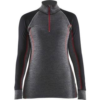 Blåkläder 7299 Dame Undertrøje XWARM / Dame Undertrøje XWARM - 3XL - Mellemgrå/Sort