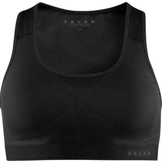 Falke Women Madison Low Support Sports Bra - Black - Small