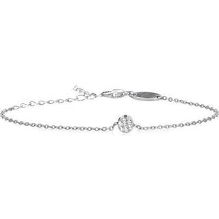 Blomdahl Brilliance Plenary Armbånd i Rustfri Stål med Swarovski Krystaller