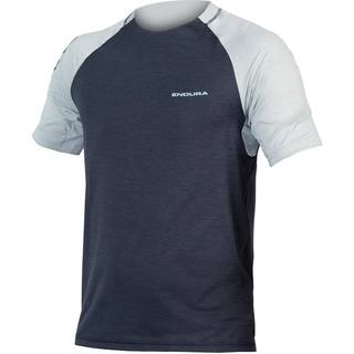 Endura Singletrack S/S Cykeljersey Herrer størrelse S farve blå