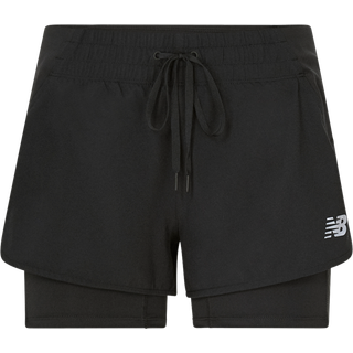 New Balance Impact Run 2 in1 Short Dame