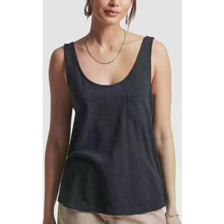 Superdry Tanktop med lomme i økologisk bomuld