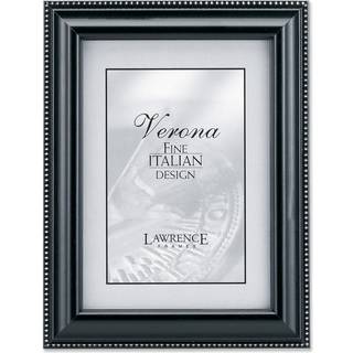 Lawrence rammer sort finish 4x6 billedramme - s?lvperle design