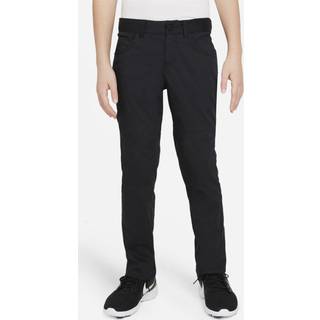 Nike Dri-FIT-golfbukser med 5 lommer til større børn (drenge) - sort - XL