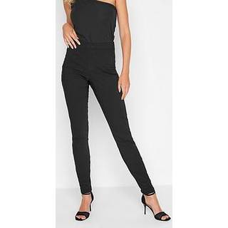 Lts Tall Black Stretch Skinny Leg Trousers Long > 14 Lts | Tall Women's Slim Trousers - Long 14