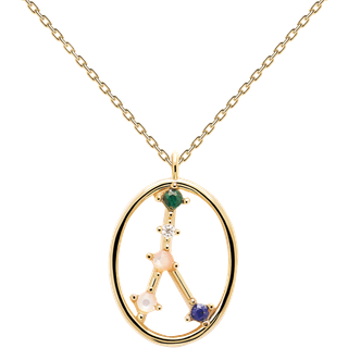 PDPAOLA Cancer Halskæde 18 kt. Forgyldt Sølv CO01-347-U - Dame - 925 Sterling Silver