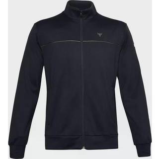 Jakke Under Armour Project Rock Knit Track Jacket Navy S - Navy - S