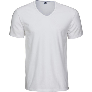 T-shirt "v-neck" | 100% økologisk bomuld | Sort