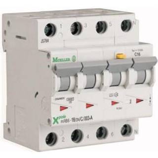 Eaton Kombiafbryder, 4p, 16A, b, 6 ka, 30 ma,